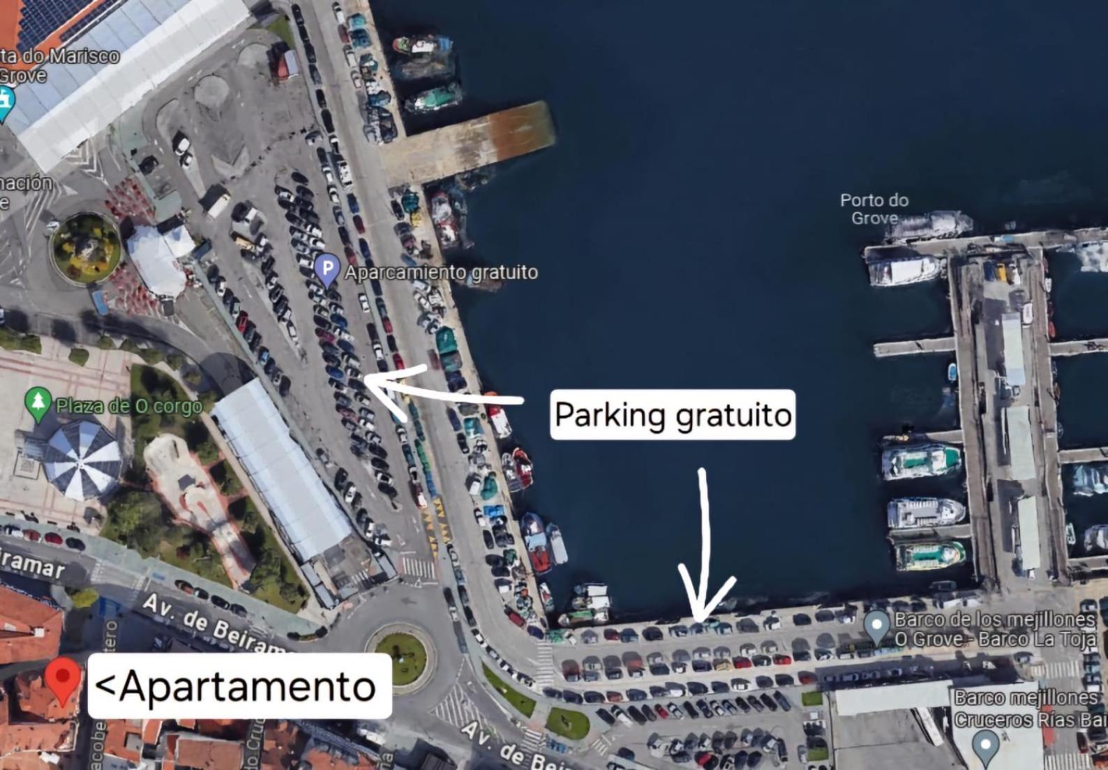 P1 O Grove Centro Puerto Leilighet Eksteriør bilde